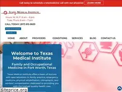 Sites similar to texasmedicalinstitute.com