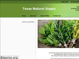 Sites similar to texasnaturalsupply.com