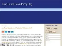 Sites similar to texasoilandgasattorneyblog.com