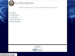 Sites similar to texasonlinerecords.com