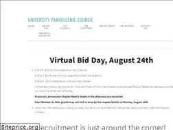 Sites similar to texaspanhellenic.com