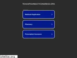 Sites similar to texaspharmacycongress.org