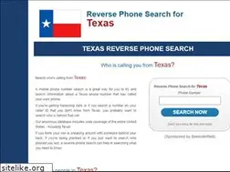 Sites similar to texasphonelookup.com