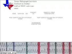 Sites similar to texaspolygraphservices.com