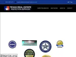 Sites similar to texasrealestateinspections.com