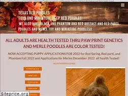 Sites similar to texasredtoypoodles.com