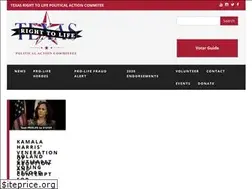 Sites similar to texasrighttolifepac.com