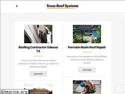 Sites similar to texasroofsystems.net