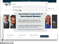 Sites similar to texasspeakersbureau.com