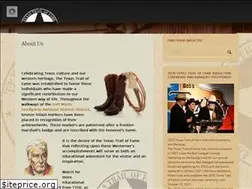 Sites similar to texastrailoffame.org