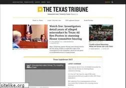 Sites similar to texastribune.org