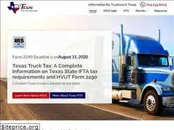Sites similar to texastrucktax.info