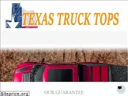 Sites similar to texastrucktops.com