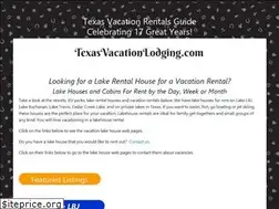 Sites similar to texasvacationlodging.com