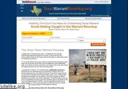 Sites similar to texaswarrantroundup.org