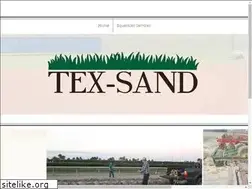 Sites similar to texsand.com