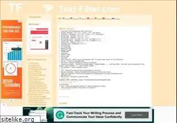 Sites similar to text-filter.com