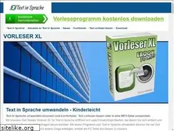 Sites similar to text-in-sprache.de