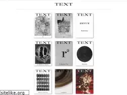Sites similar to text-revue.net