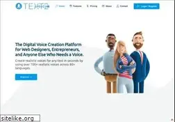 Sites similar to text2speech.in