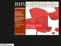 Sites similar to texta.fr