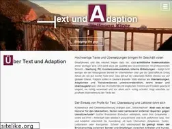 Sites similar to textadapt.de
