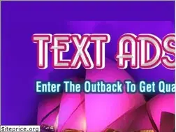 Sites similar to textadsdownunder.info