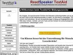 Sites similar to textaid.de