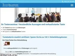 Sites similar to textakademie.de