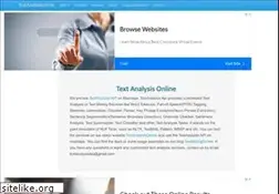 Sites similar to textanalysisonline.com