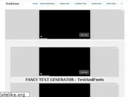 Sites similar to textandfonts.com