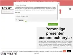 Sites similar to textart.se