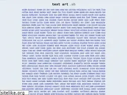 Sites similar to textart.sh