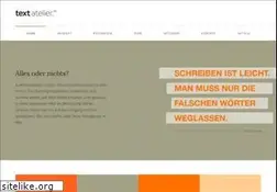 Sites similar to textatelier.ch