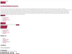 Sites similar to textbacklinkexchange.com