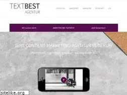 Sites similar to textbest.de