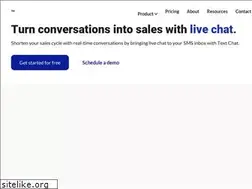 Sites similar to textchat.com