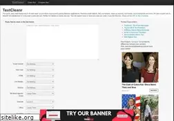 Sites similar to textcleanr.com