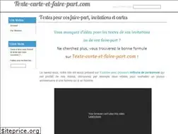 Sites similar to texte-carte-et-faire-part.com