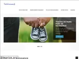 Sites similar to texte-de-naissance.fr