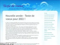Sites similar to texte-de-voeux.fr