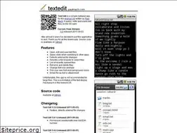 Sites similar to textedit.paulmach.com