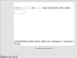 Sites similar to texteditor.nsspot.net