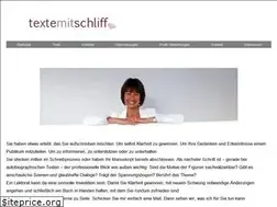 Sites similar to textemitschliff.de