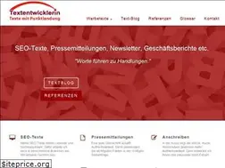 Sites similar to textentwicklerin.de