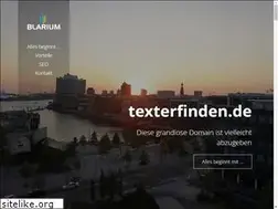 Sites similar to texterfinden.de