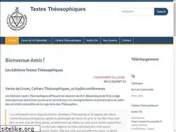 Sites similar to textes-theosophiques.fr