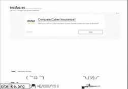 Sites similar to textfac.es