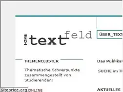 Sites similar to textfeld.at
