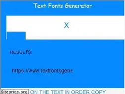 Sites similar to textfontsgenerator.com